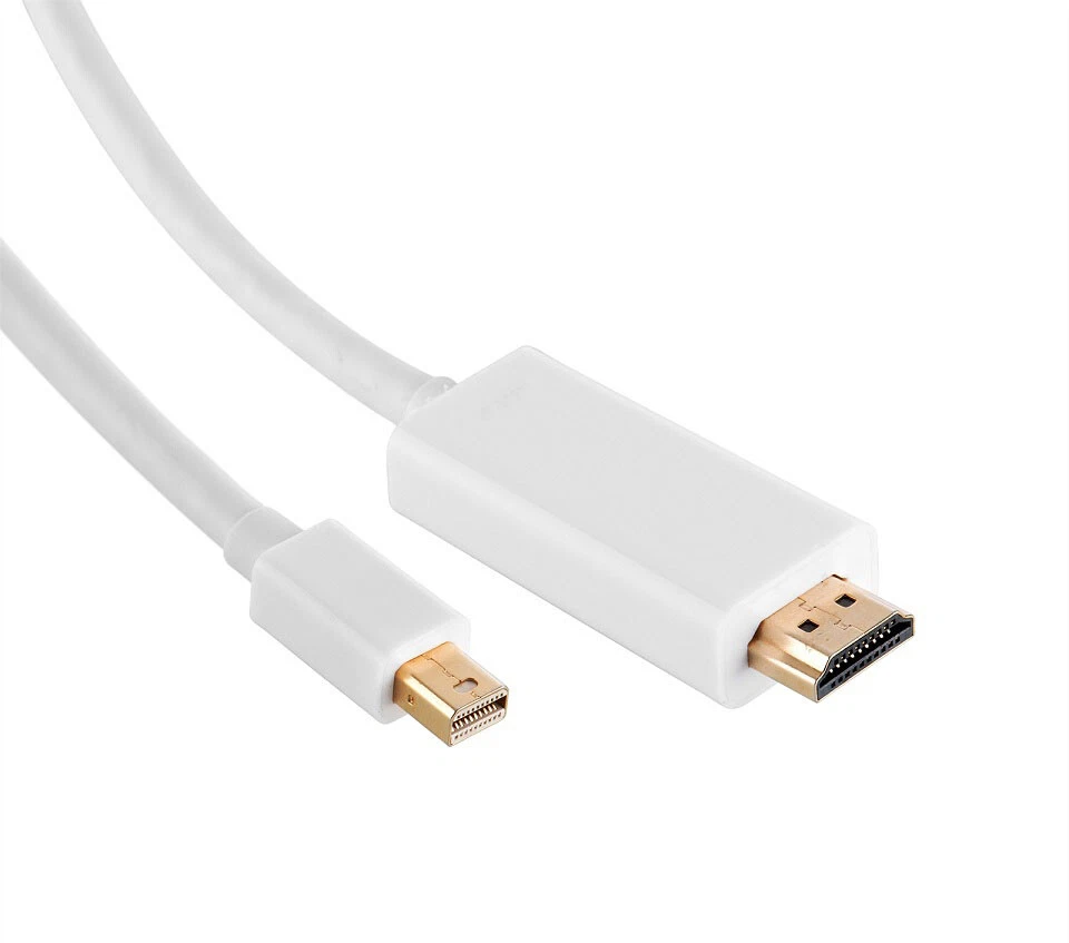 3M Mini Displayport MDP to HDMI Male Cable 4K UltraHD Cord For MacBook Pro Air - Image 3 of 3