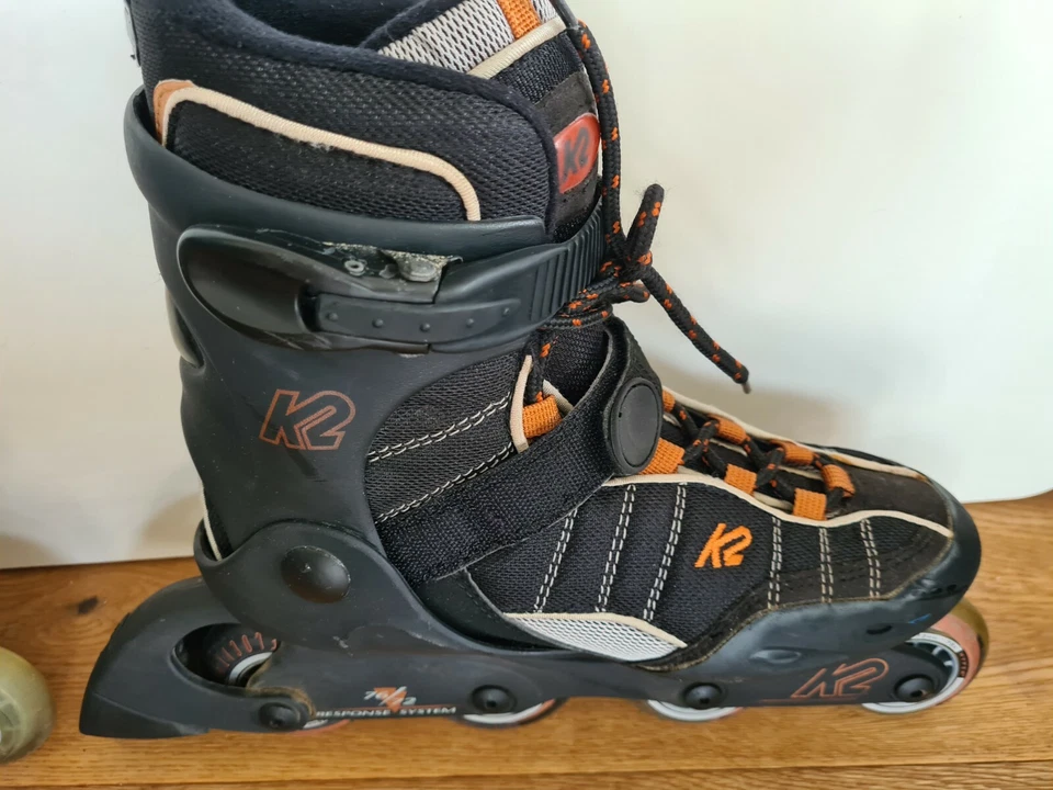 K2 VELOCITY W Gr 40,0 US 7,5 Inline Skates Skater Inlineskates Inliner schwarz  - Bild 3 von 4