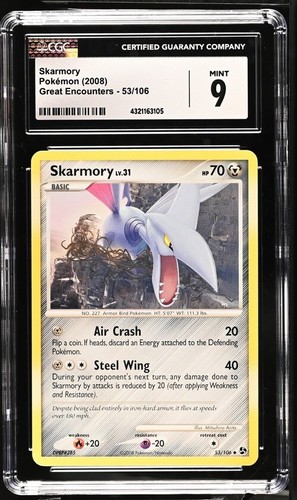 Skarmory graded CGC 9 for sale on eBay