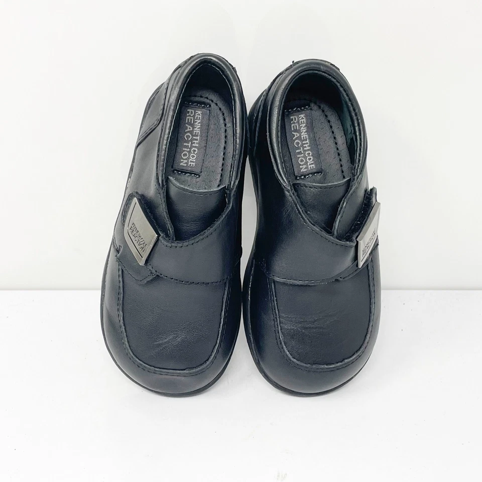 Kenneth Cole Reaction Niños Pequeños Flexibles Negros Monje Correa Zapatos de Vestir Talla 6.5 M Foto 4 de 4