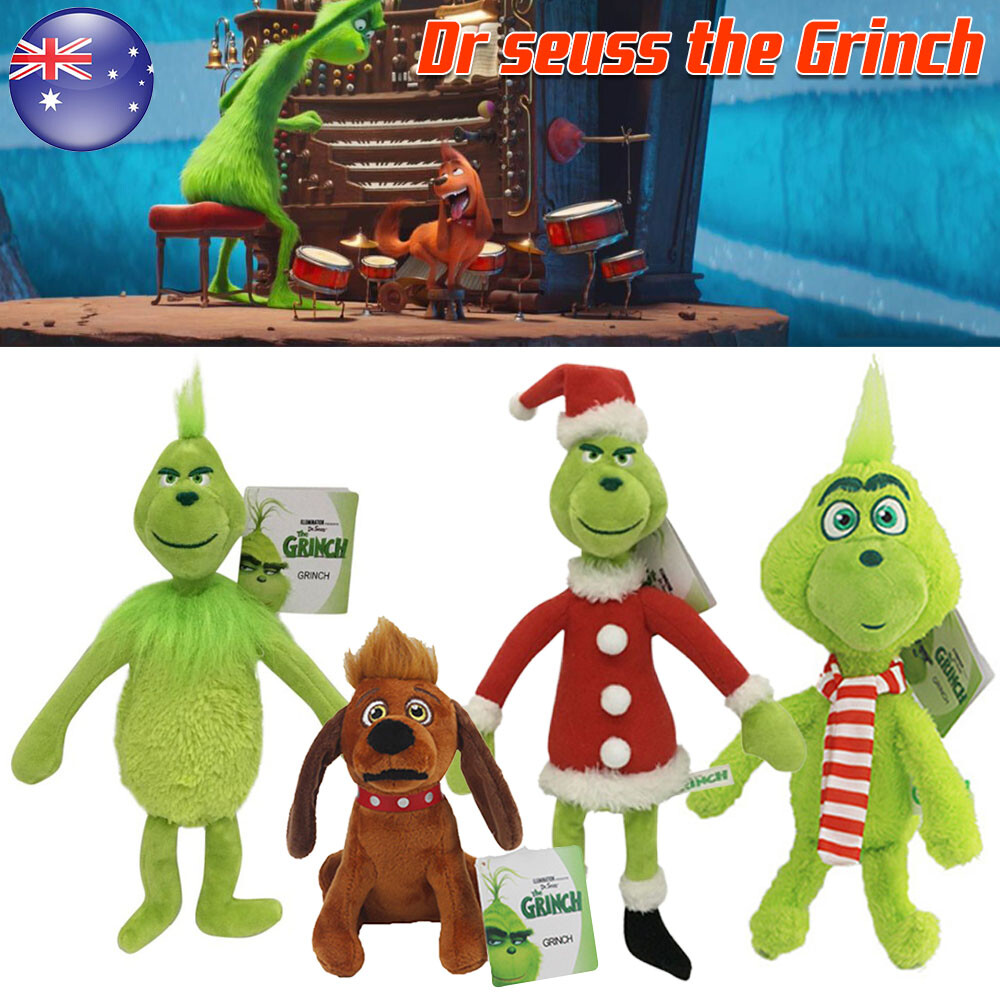 christmas grinch plush toy