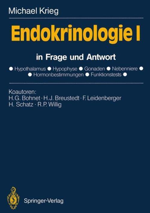 Thumbnail - Endokrinologie I In Frage Und Antwort Michael Krieg Taschenbuch