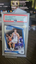 2021 Panini Chronicles Threads #87 Josh Giddey 75th NBA ANNIVERSARY #/75  PSA 9