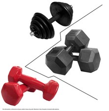 COPPIA PESI MANUBRIO GHISA RIVESTITO PLASTICA O PVC ANTISCIVOLO 2,5 5 7.5 10KG