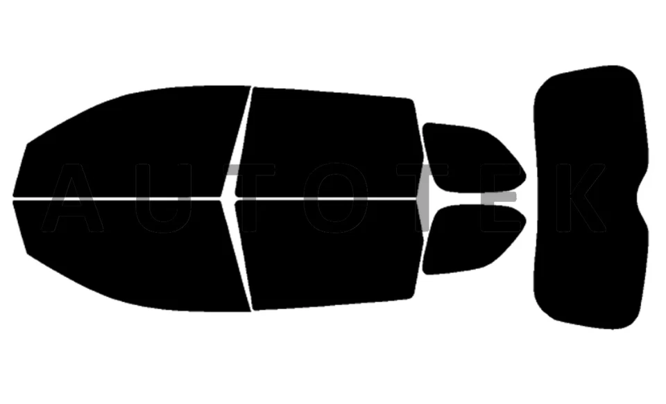 Filme PreCut para todas as janelas laterais qualquer tonalidade para Mitsubishi Outlander 2014-2021 - Imagem 2 de 4