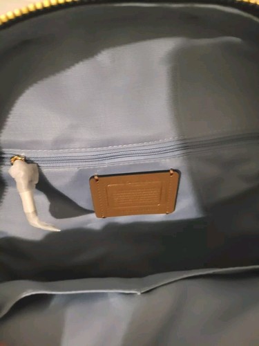 Coach Court Rucksack mit Coach Monogrammdruck CF344 blau neu mit Etikett unverbindliche Preisempfehlung des Herstellers 450 $ - Bild 11 von 13