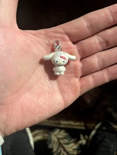 Sanrio Puroland Hello Kitty x Cinnamoroll Kaburinbo Limited Charm Zip Pull