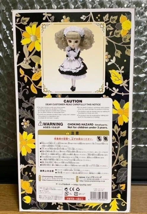 Pullip Doll Figure Stica F-564 costume da cameriera francese NUOVO - Immagine 2 di 4