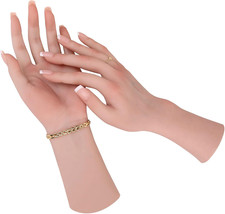 Silicone Hand Realistic Female Hand Mannequin Fake Hand Model Life Size,For Sh