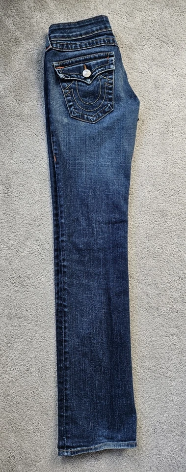True Religion Womans BILLY Jeans Stretch Straight W27" Approx size 8-10 RRP £245 - Image 4 of 4