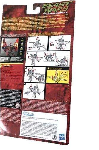 Transformers Beast Wars Terrorsaur Retro Deluxe Action Figure Kenner Reissue New - Picture 8 of 9