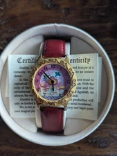 DISNEY STORE ALADDIN WATCH - LTD ED - EXCELLENT WORKING CONDITION - ORIGINAL BOX