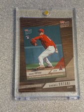 SHOHEI OHTANI RARE ROOKIE INVESTMENT CARD TOPPS NOW  MVP ANGEL DODGERS ROY MVP