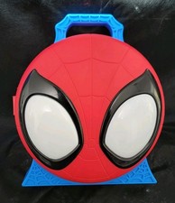 Spiderman Marvel Spidey and His Amazing Friends Action Launch Carry Case 9 Cars