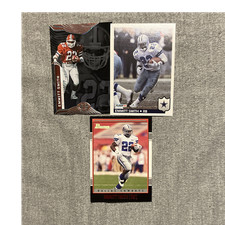 Panini 2023 Chronicles Illusions Draft Picks #13 Emmitt Smith Cowboys 3-Card Lot