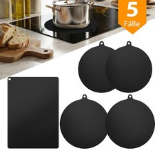 5 St&uuml;ck Induktionsschutzmatte Set, Induktionskochfeld Schutzmatte Herdabdeckung