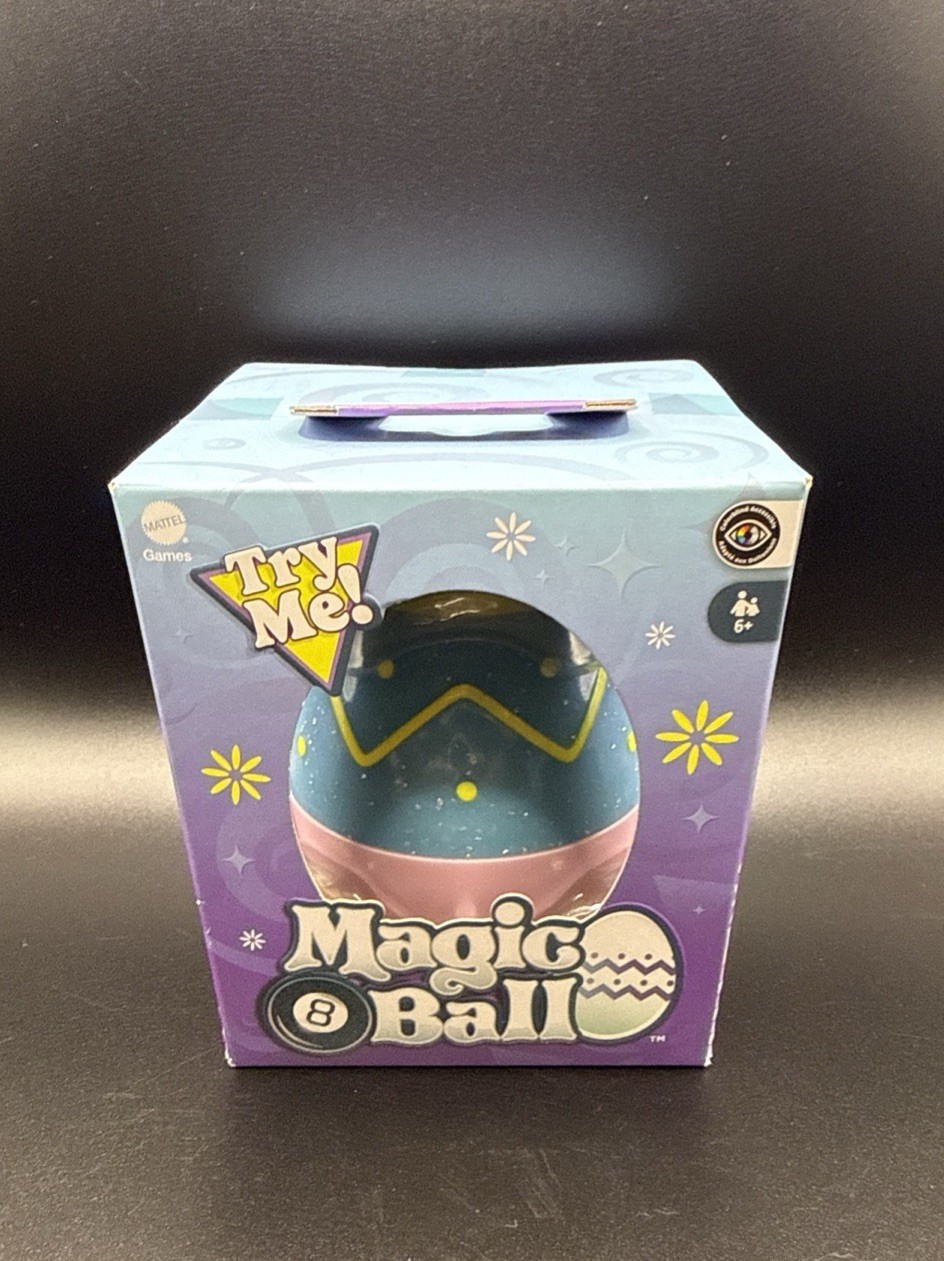 Magic 8 Ball Game Novelty Toy Fortune Telling Easter Egg Bas