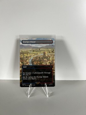 MTG Feuriges Eiland / Fiery Islet Modern Horizons 2 Retro Frame Deutsch NM