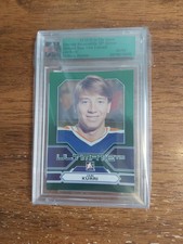 2012-13 ITG Ultimate Memorabilia Jari Kurri Base Card Emerald #46/60