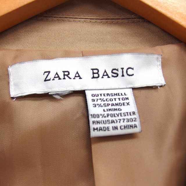 ZARA BASIC Tailored Jacket Fully Lined Slit Cotto… - image 3