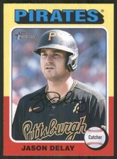 2024 Topps Heritage #233 Jason Delay Pittsburgh Pirates 46488