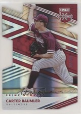 2020 Panini Elite Extra Edition Prime Numbers A Die-Cut 20/95 Carter Baumler fm0