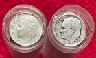 2 ROLLS Roosevelt 90% Circulated DIMES $10 Face Value 100 Mixed 1946-1964 PICS — photo 2