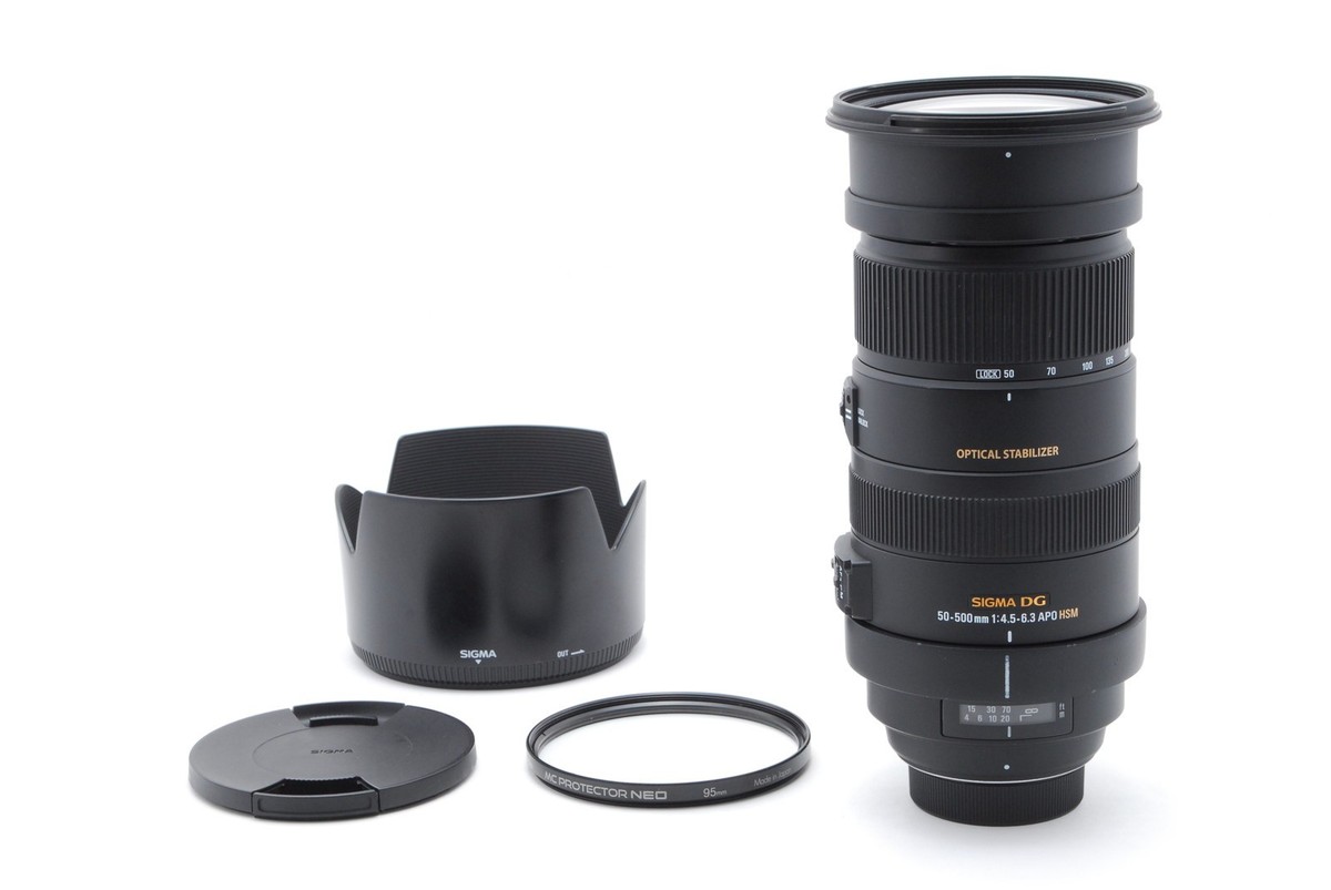 SIGMA SigO 50-500mm F4-6.3D レンズケース付き この50-500mmを収納出来るバッグでお勧めは。？』 シグマ APO 50