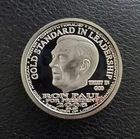 Norfed 2008 $20 .999 Silver Round Ron Paul Presidential Vote for Truth