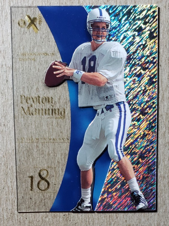 1998 Skybox E-X2001 Peyton Manning RC #54 Indianapolis Colts
