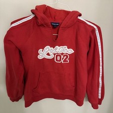 Limited Too - Girls - Crewneck Sweatshirt - Size XL 16/18 Red Y2K