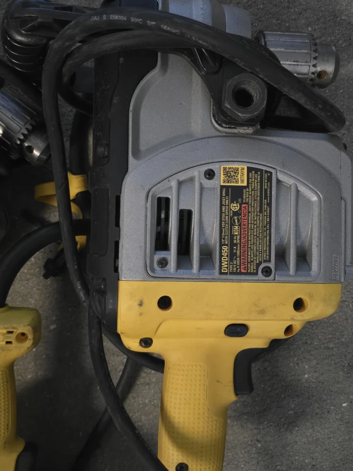 DEWALT DWD450 1/2 inch VSR Stud & Joist Drill with Clutch - Image 3 of 3