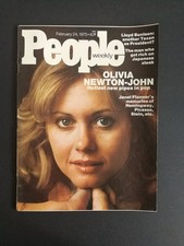 People Magazine February 24 1975 Olivia Newton-John Newsstand No Label