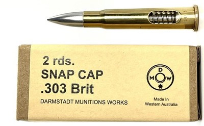 .303 British Rimmed Full Metal Snap Caps Set [Darmstadt Munitions]