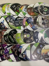 Lot of 250 Loose Xbox 360 Disc Only Video Games Great Titles!! Perfect Resales!!