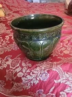 Weller,  Mccoy,  Roseville? Jardiniere 8.5in. Tall 10.5 In. Wide At Top