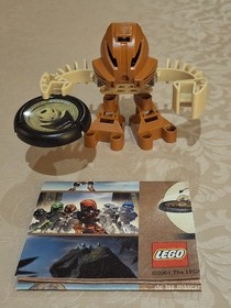 2001 McDonalds Lego Bionicle Tohunga - Complete set of 6 with instruction poster