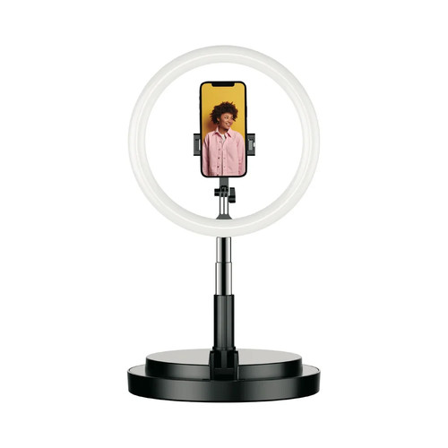 Foldable Selfie Ring Light with Stand - Extendable upto 168cm - 360 Light 22W