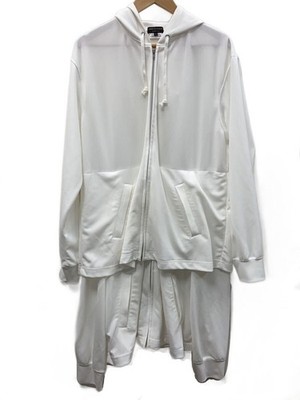 COMME des GARCONS HOMME PLUS 24SS Stretch Polyester Jersey Docking Parka L Polye