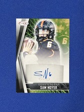 2022 SAGE HIT Autograph Black #ASN Sam Noyer RC Oregon State Beavers auto BB