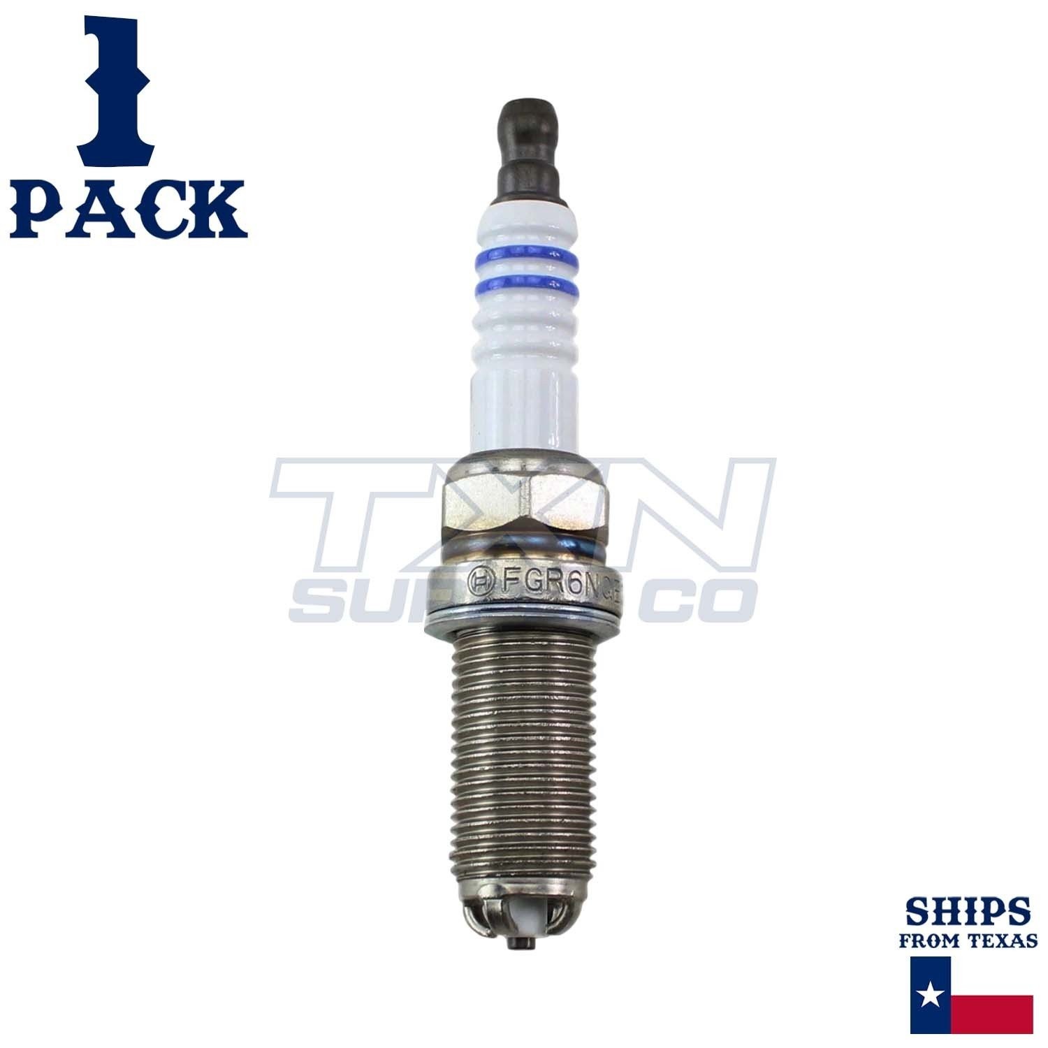 1 Pack Bosch 79079 FGR6NQE0 Copper with Nickel Spark Plug