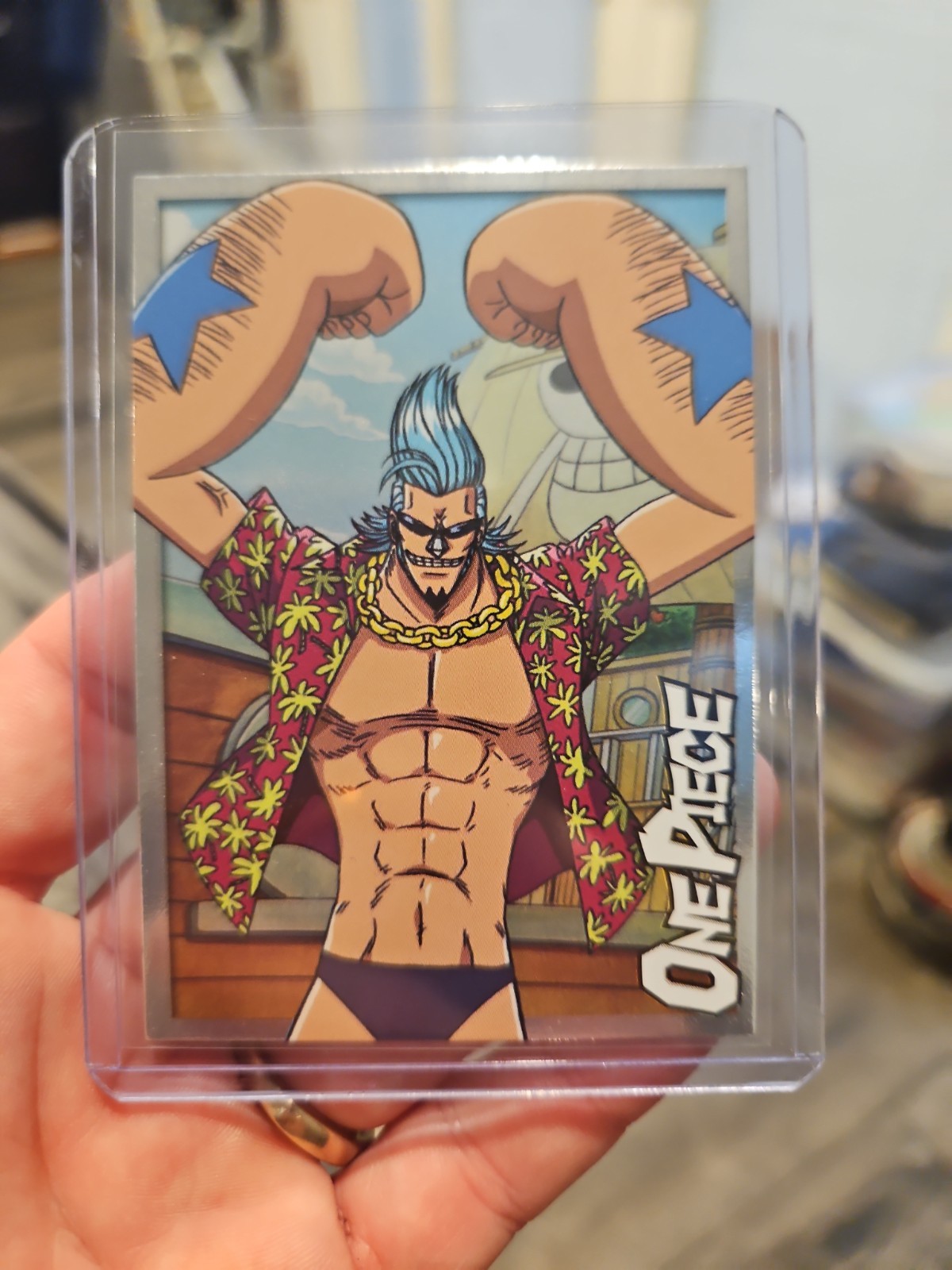 2022 ONE PIECE Epic Journey Panini 32 Franky TCG Silver Border