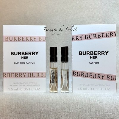 Burberry Her Elixir de Parfum EDP Intense + PARFUM (2026) Sample Sprays .05oz
