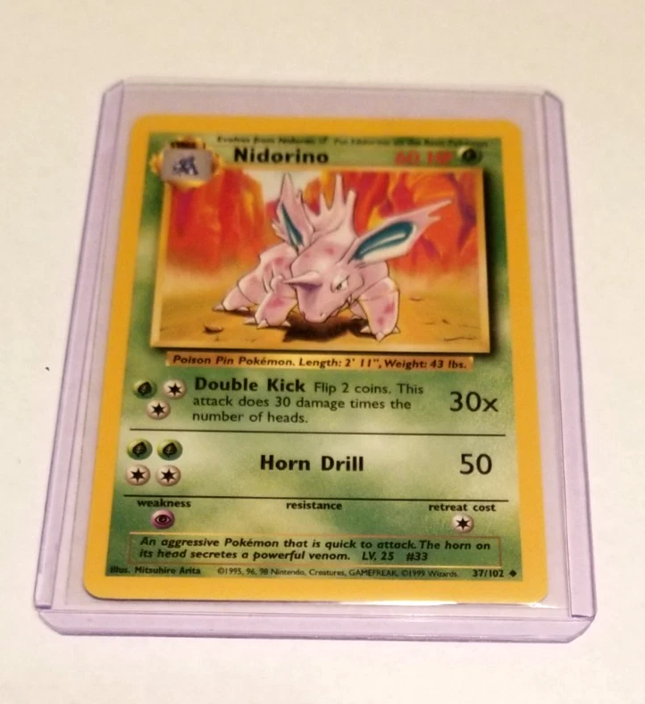 Nidorino Pokemon Card for sale
