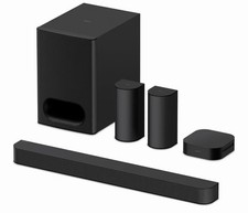 Sony 5.1 Ch, 1000W, Bravia Theatre System 6 Soundbar w Rear Speaker w Subwoofer
