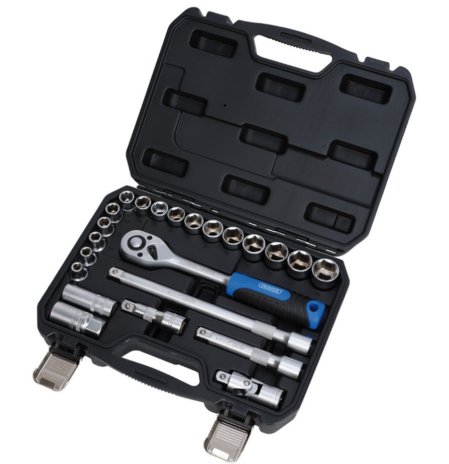 Draper 24229 HI-TORQ Metric Socket Set, 1/2 Sq. Dr. (23 Piece) - Image 10