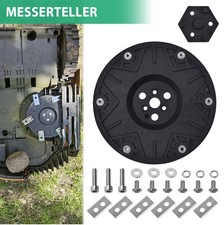 Messerscheibe f&uuml;r Worx Landroid 6er Klingen M500 M700 WR167E WR141E Messerteller