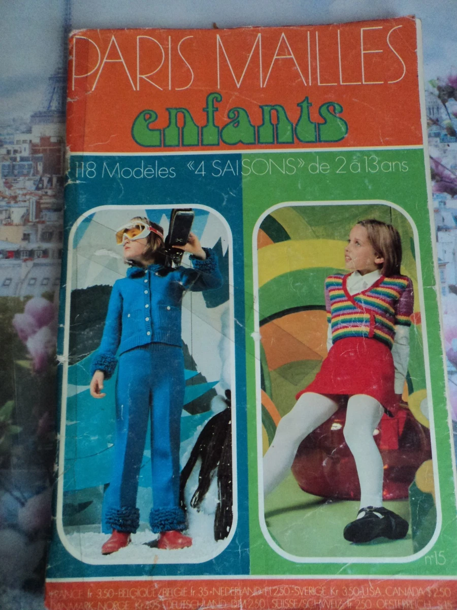 Catalogue Tricot Bouton d'Or N°15 Hors-Série Layette/Enfant Marque