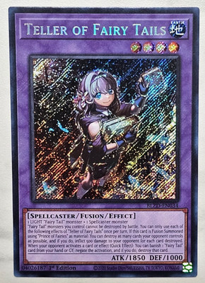 Teller of Fairy Tails - BLZD-EN034 - Secret Rare - Blazing Dominion - NM/M