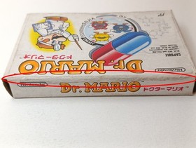 ✨ Dr. Mario Famicom 1990 Nintendo Boxed FC NES HVC-VU ✨